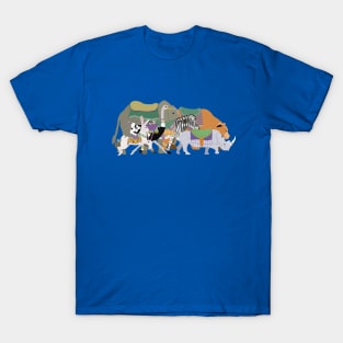 Herd of Carousel Animals T-Shirt